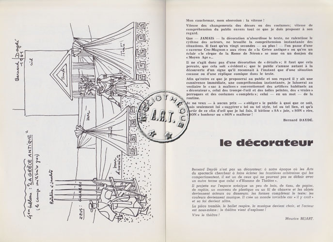 Les programmes de Théatre de l\